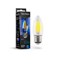 Лампочка светодиодная Voltega Candle E27 6W 7029