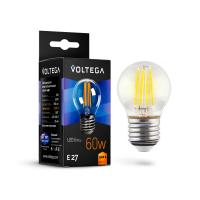 Лампочка светодиодная Voltega Globe E27 6W 7023