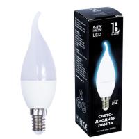 Светодиодная лампа E14 6,5 W 3000К C37 flame L&B