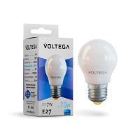 Лампочка светодиодная Voltega Globe E27 7W 7053