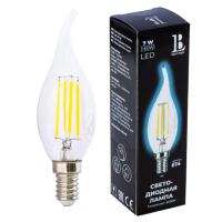 Светодиодная лампа E14 WW flame filament L&B