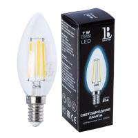 Светодиодная лампа E14 7W NH flame filament L&B
